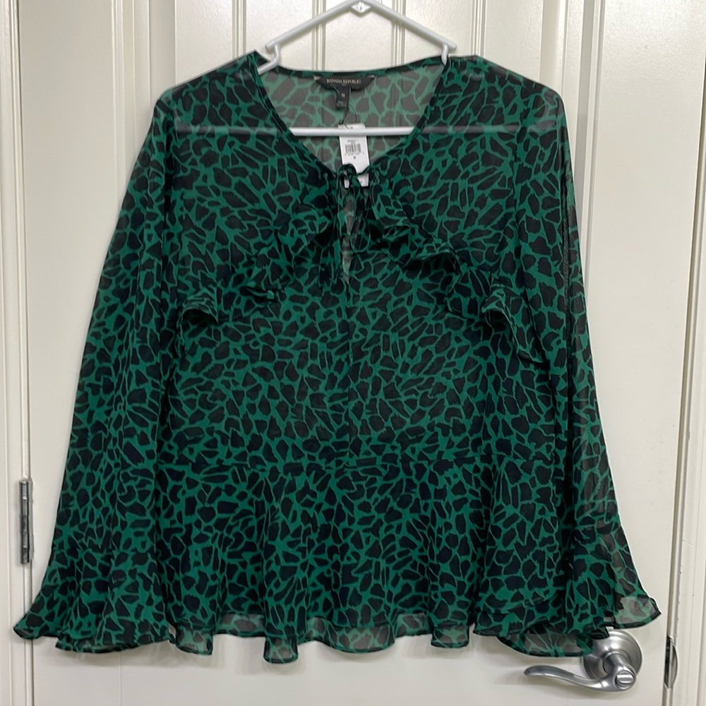 NWT Banana Republic Ladies Blouse Shirt Top
